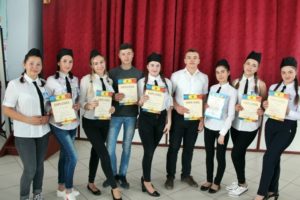 Echipa tinerelor agenți rutieri din LT Recea au participat la concursul raional al STR, plasându-se pe locul II