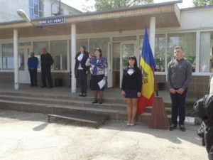 Ziua Drapelului de Stat a fost consemnată la Liceul Teoretic Recea
